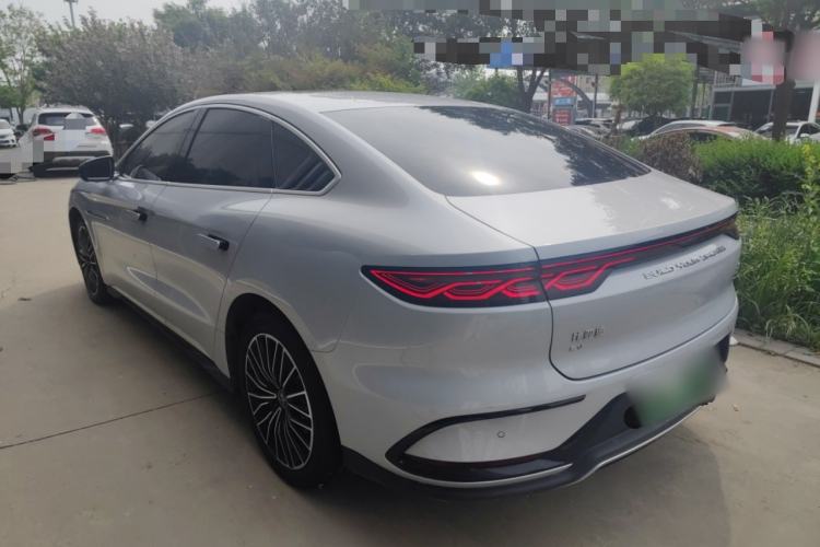 Used BYD Han 2024 EV Glory Edition 506KM Front-Wheel-Drive Premium Model Rear Left 45 Deg