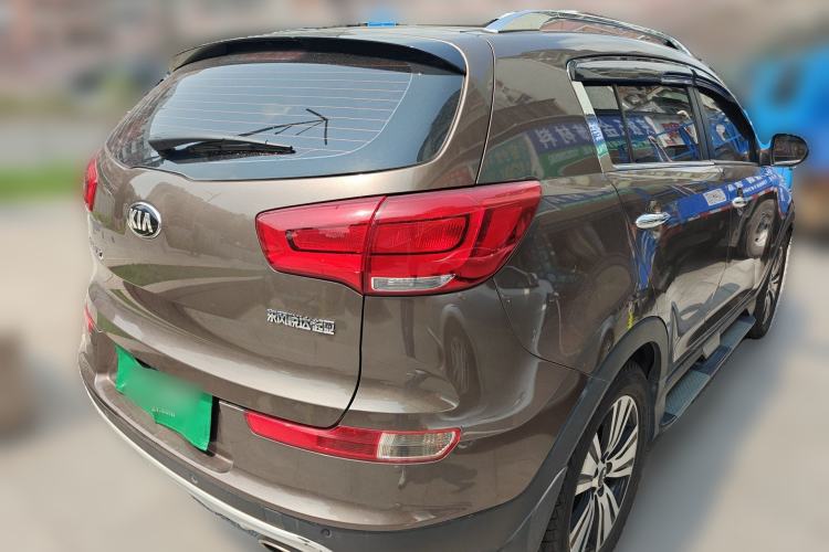 Used Kia Sportage R 2015 2.0L Automatic Two-Wheel Drive DLX Model Rear Right 45 Deg