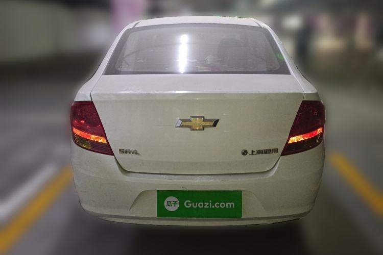 Used Chevrolet Sail 2013 Sedan 1.2L Manual Fashionable Happiness Edition Rear