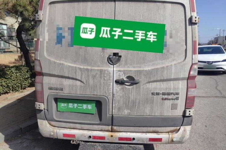 Used Foton Toano 2022 2.8T Manual Jixiang Van Long Wheelbase Ultra-High Roof Rear Dual Tires 3-Seater F2.8NS6B177L
