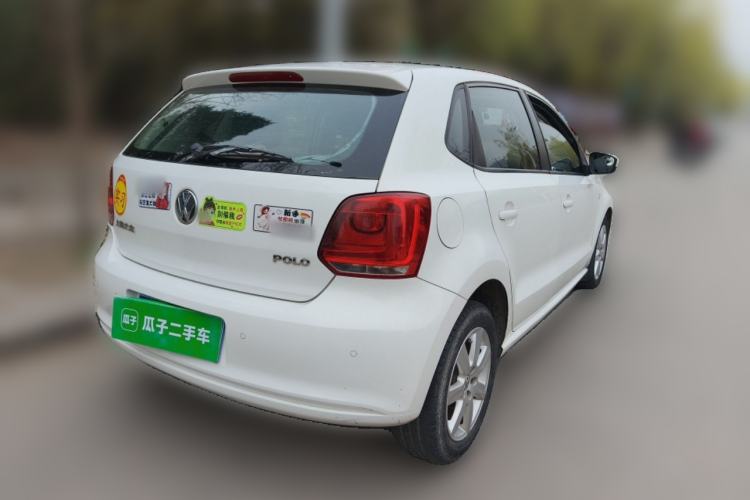 Used Volkswagen Polo 2013 1.4L Manual Comfort Edition Rear Right 45 Deg