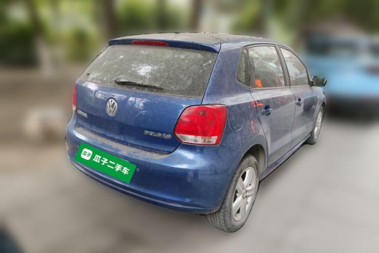 Used Volkswagen Polo 2011 1.6L Automatic ZhiShang Version Rear Right 45 Deg