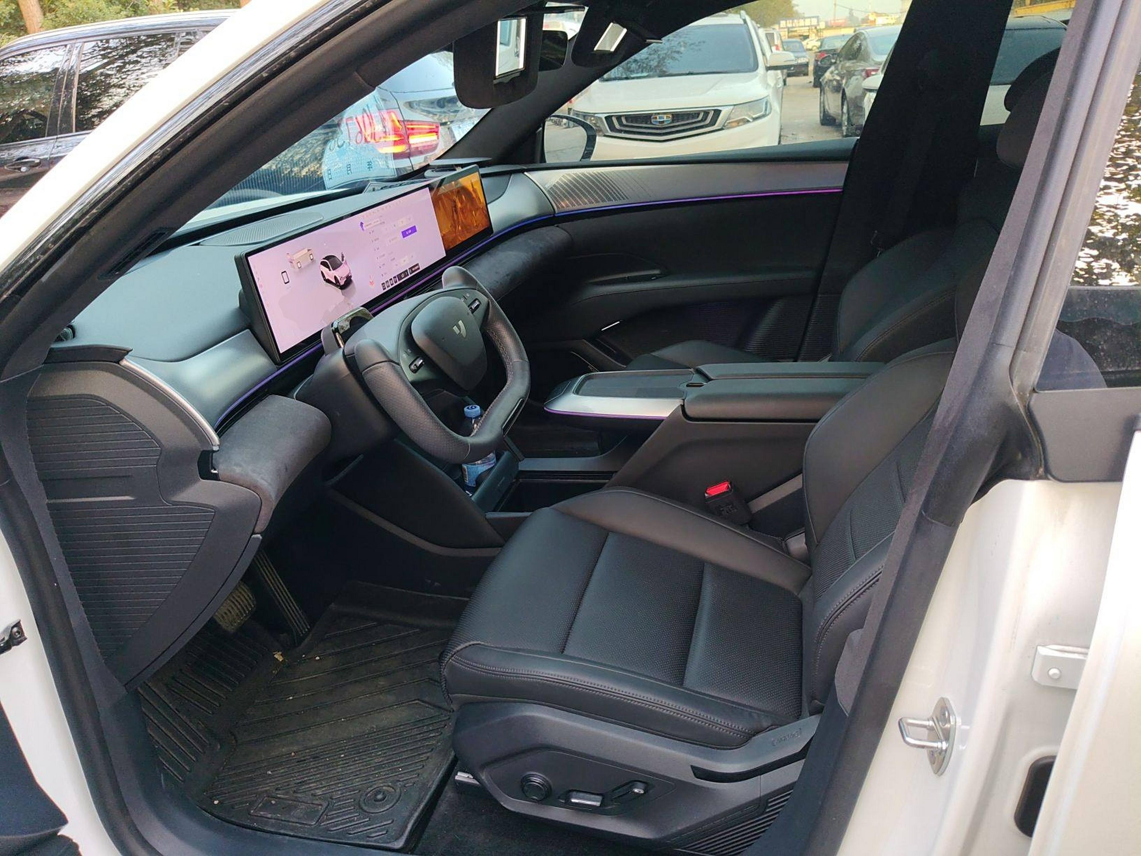 Avant de la voiture