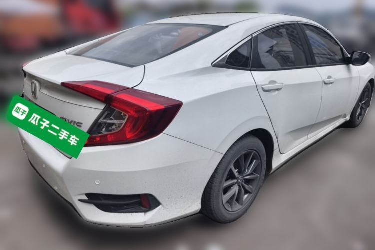 Used Honda Civic 2019 180TURBO CVT Shangdong Edition China VI Rear Right 45 Deg