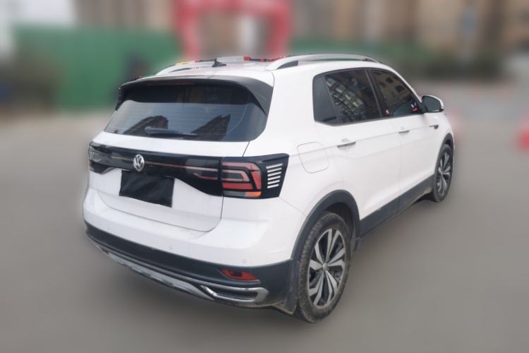Used Volkswagen T-Cross 2019 280TSI DSG Luxury Edition Rear Right 45 Deg
