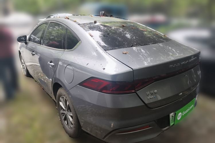 Used BYD Qin PLUS 2023 Champion Edition DM-i 55KM Leading Model Rear Left 45 Deg