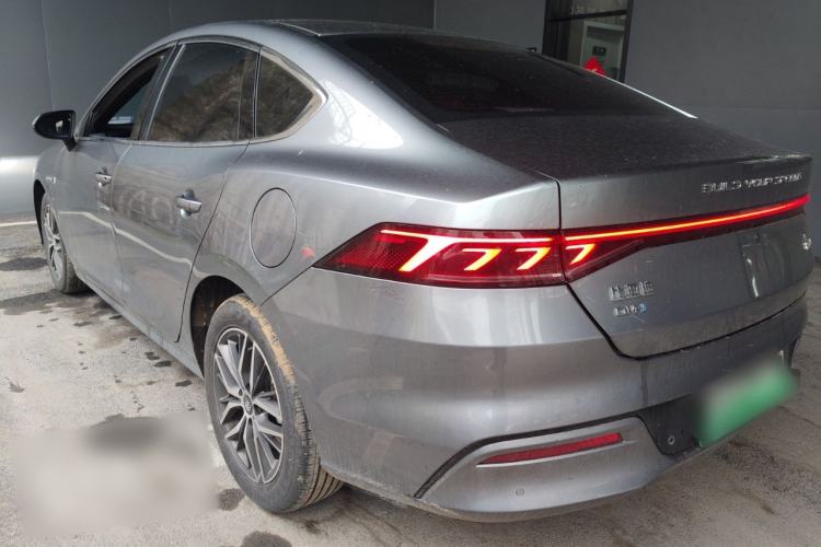 Used BYD Qin PLUS 2021 DM-i 55KM Flagship Model Rear Left 45 Deg