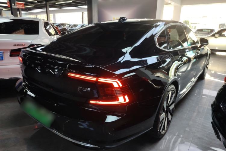Used Volvo S90 New Energy 2025 Plug-in Hybrid Four-Wheel Drive Long-Range Luxury Smart Edition Rear Right 45 Deg