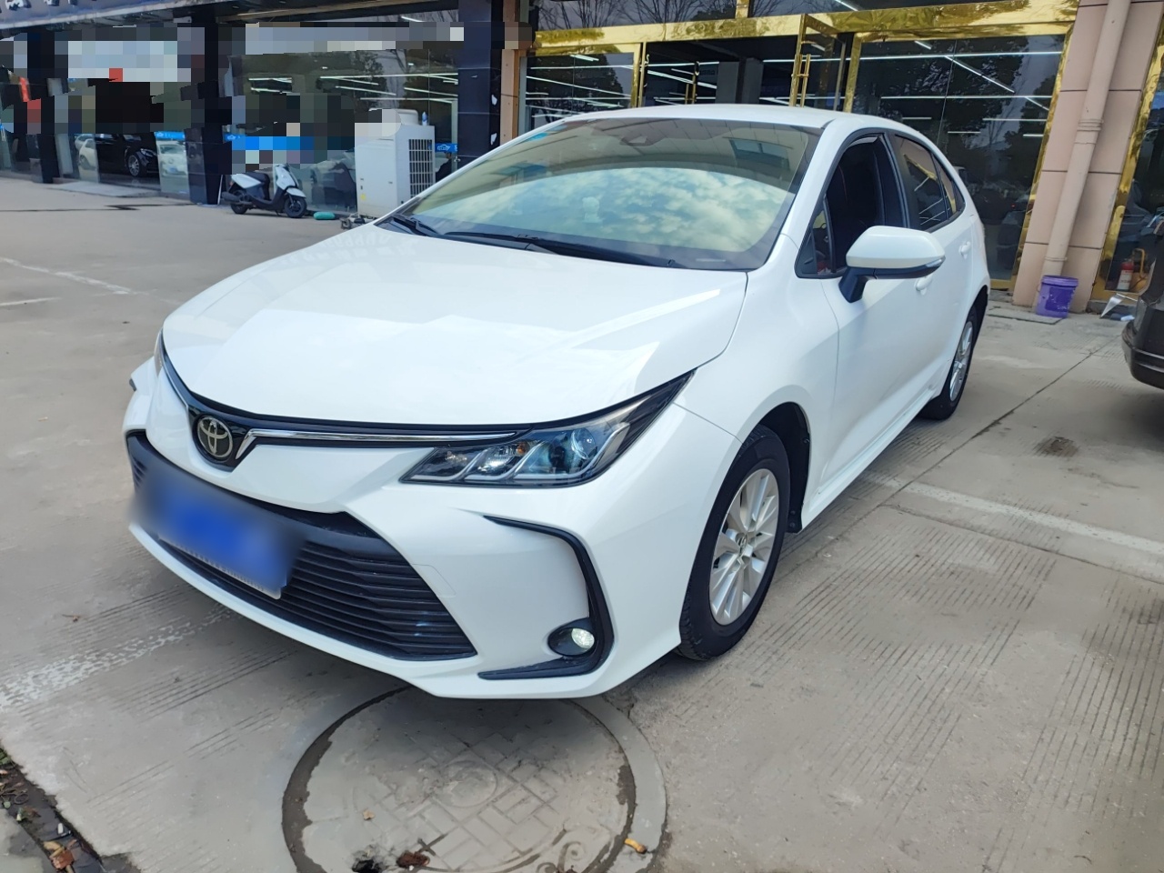 Parte inferior delantera