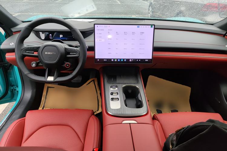 Used Xiaomi Auto SU7 2024 Rear-Drive Ultra-Long Range Advanced Pro-Level Intelligent Driving Version Center Console