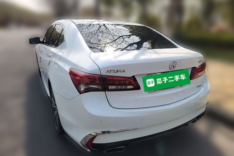 Used Acura TLX-L 2018 2.4L Deluxe Edition Rear Left 45 Deg
