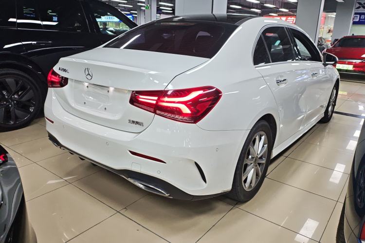 Used Mercedes-Benz A-Class 2020 Restyled A 200 L Sport Sedan Dynamic Version Rear Right 45 Deg