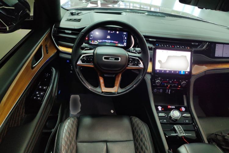 Used Jeep Grand Cherokee New Energy 2023 4xe Summit Edition Steering Wheel