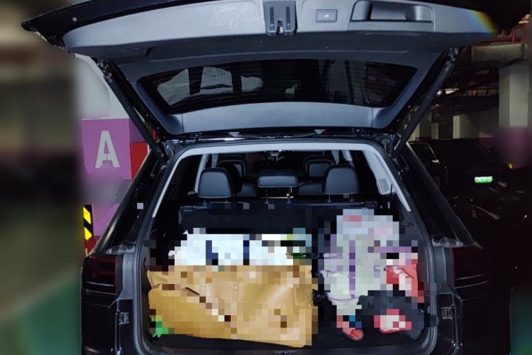 Used Volkswagen Teramont 2022 380TSI Four-Wheel Drive Prestige Luxury Edition Trunk