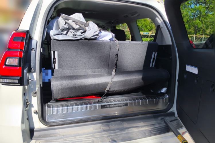 Used Toyota Prado 2018 3.5L Automatic TX-L with Rear-Mounted Spare Tire
