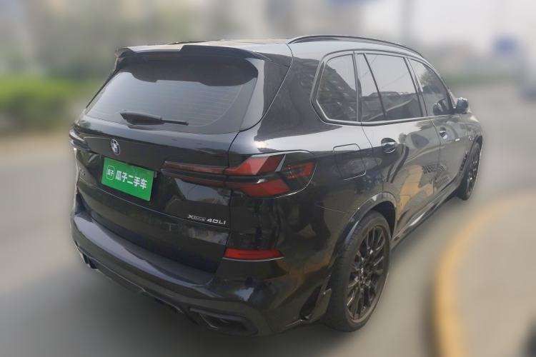 Used BMW X5 2023 xDrive 40Li M Sport Night Edition Package Rear Right 45 Deg