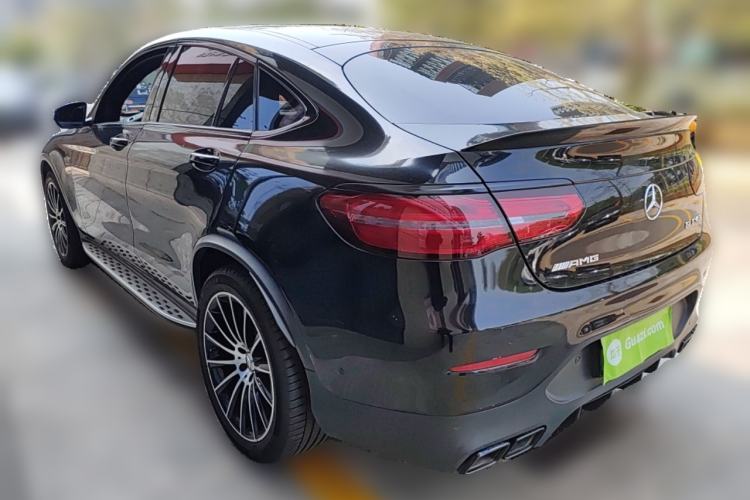 Used Mercedes-Benz GLC Coupe AMG 2017 AMG GLC 43 4MATIC Coupe SUV Rear Left 45 Deg