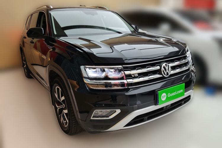 Used Volkswagen Teramont 2020 530 V6 Four-Wheel Drive Luxury Version China VI Standard Front Right 45 Deg