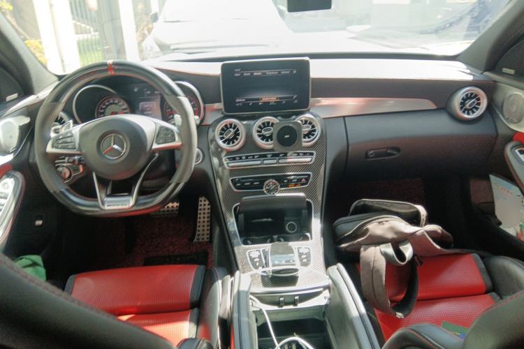 Used Mercedes-Benz C-Class AMG 2015 AMG C 63 S Center Console