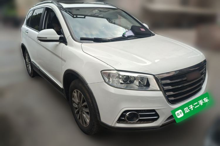 Used Haval H6 2017 Red-Label Sport Edition 1.5T Automatic Two-Wheel Drive Luxury Model Front Right 45 Deg