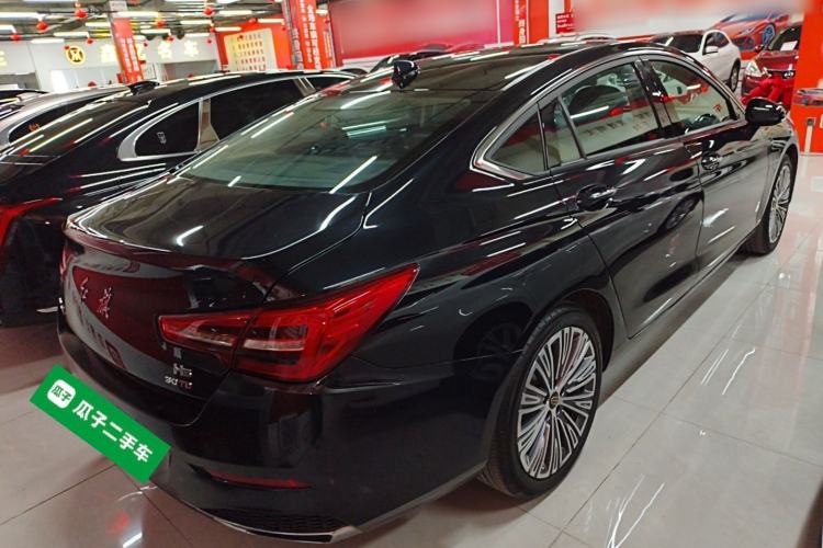 Used Hongqi H5 2022 Classic Model Facelift 1.5T DCT Qiyun Edition Rear Right 45 Deg