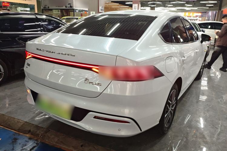 Used BYD Qin PLUS 2024 Honor Edition EV 510KM Leading Model Rear Right 45 Deg