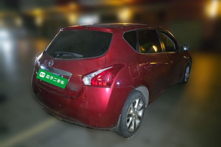 Used Nissan Tiida 2011 1.6L CVT Comfort Model Rear Right 45 Deg