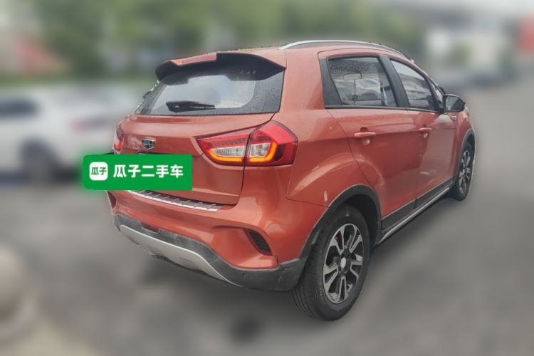 Used Geely Auto Vision X3 2017 1.5L Automatic Luxury Model Rear Right 45 Deg