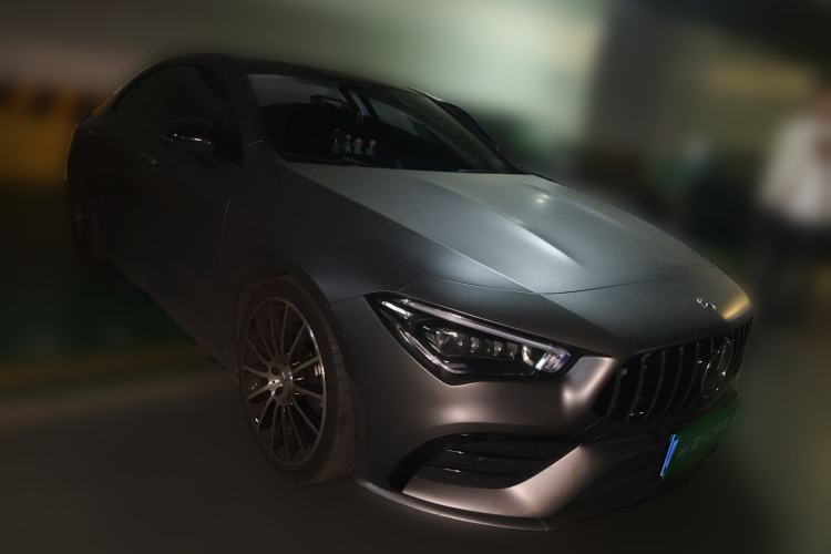 Used Mercedes-Benz CLA AMG 2021 AMG CLA 35 4MATIC Front Right 45 Deg