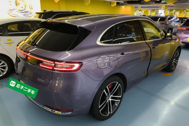 Used Hima AITO M5 2024 Extended-Range Max RS Four-Wheel Drive Advanced Intelligent Driving Version Rear Right 45 Deg