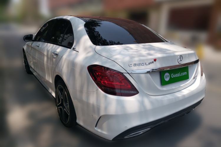 Used Mercedes-Benz C-Class 2021 C 260 L Sport Edition Star Collection Rear Left 45 Deg