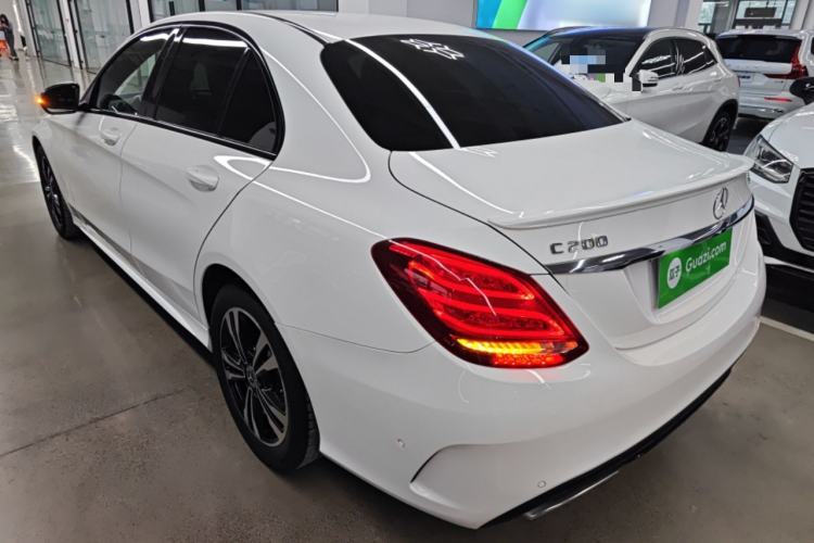 Used Mercedes-Benz C-Class 2018 C 200 Sport Edition Rear Left 45 Deg