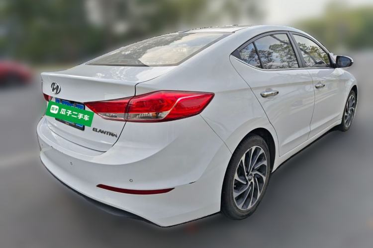 Used Hyundai Elantra (6th Generation / Lingdong) 2019 1.5L CVT ZhiXuan – Elite Version Rear Right 45 Deg