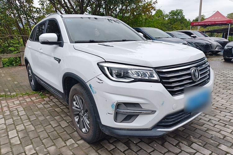 Used CHANGAN CS75 2020 280T DCT Luxury Model China VI Standard Front Right 45 Deg