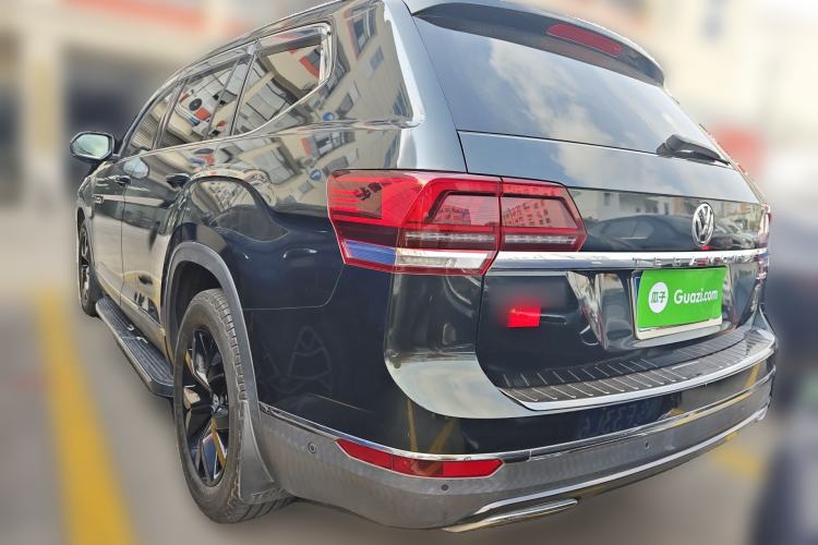 Used Volkswagen Teramont 2017 380TSI Four-Wheel Drive Luxury Edition Rear Left 45 Deg