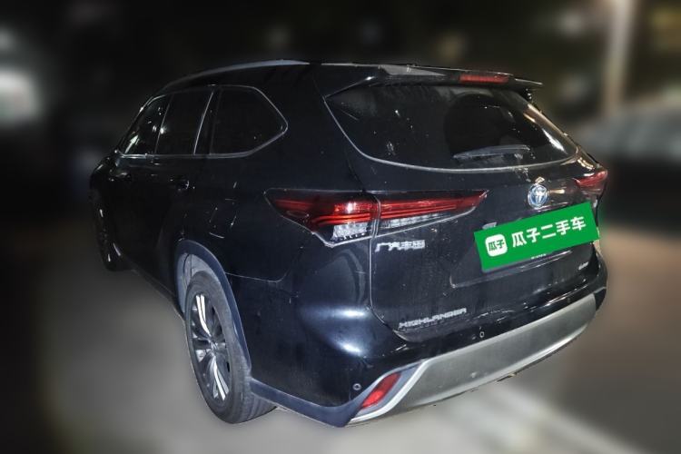 Used Toyota Highlander 2022 Dual-Engine 2.5L Four-Wheel Drive Prestige Version 7 Seats Exterior 3