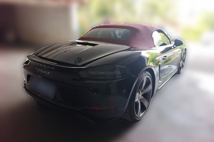 Used Porsche 718 2018 Boxster S 2.5T Rear Right 45 Deg