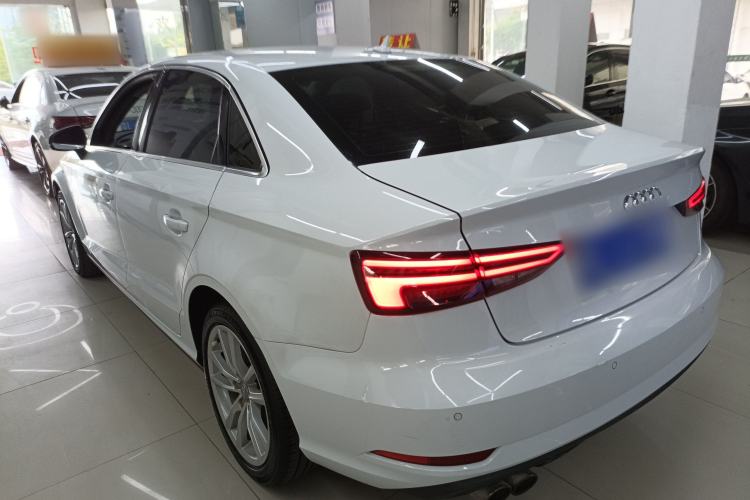 Used Audi A3 2018 30th Anniversary Edition Limousine 35 TFSI Ambition Model Rear Left 45 Deg