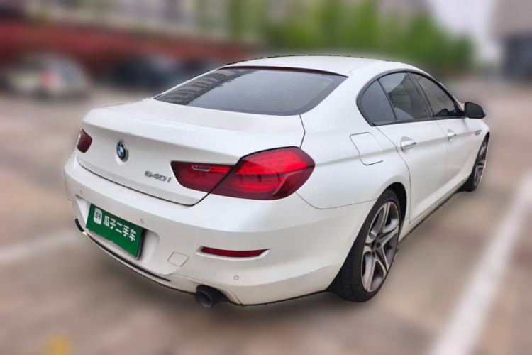 Used BMW 6 Series 2016 640i Gran Coupe Rear Right 45 Deg