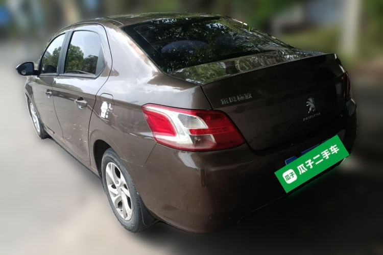 Used Peugeot 301 2016 1.6L Manual Comfort Edition Rear Left 45 Deg