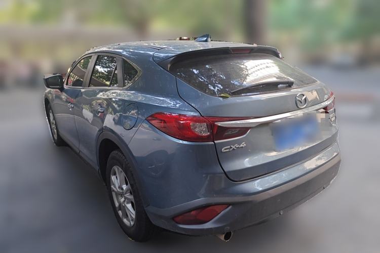 Used Mazda CX-4 2018 2.0L Automatic Two-Wheel Drive Blue Sky Dynamic Version China VI Standard Rear Left 45 Deg