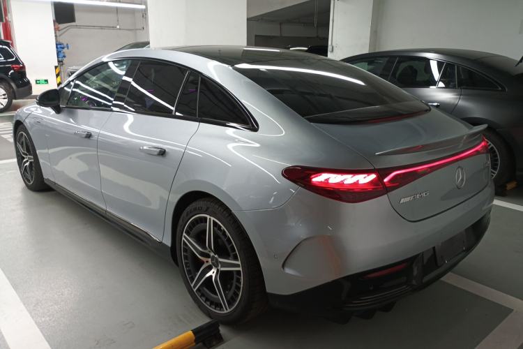 Used Mercedes-Benz EQE AMG 2023 AMG EQE 53 4MATIC+ Rear Left 45 Deg