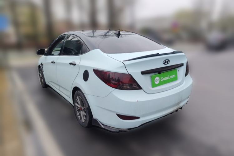 Used Hyundai Verna (older generation) 2010 Sedan 1.4L Automatic Fashionable GT Model Rear Left 45 Deg