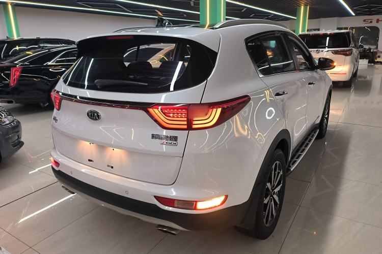 Used Kia KX5 2016 1.6T Automatic Two-Wheel Drive DLX Rear Right 45 Deg