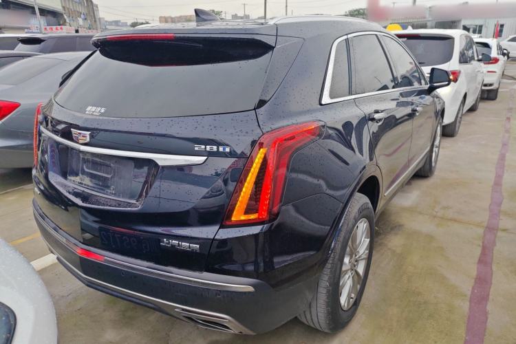 Used Cadillac XT5 2022 2.0T Four-Wheel Drive Luxury Version Rear Right 45 Deg