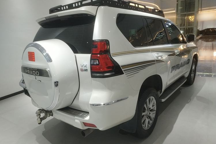 Used Toyota Prado 2018 3.5L Automatic VX NAVI with Rear-Mounted Spare Tire
