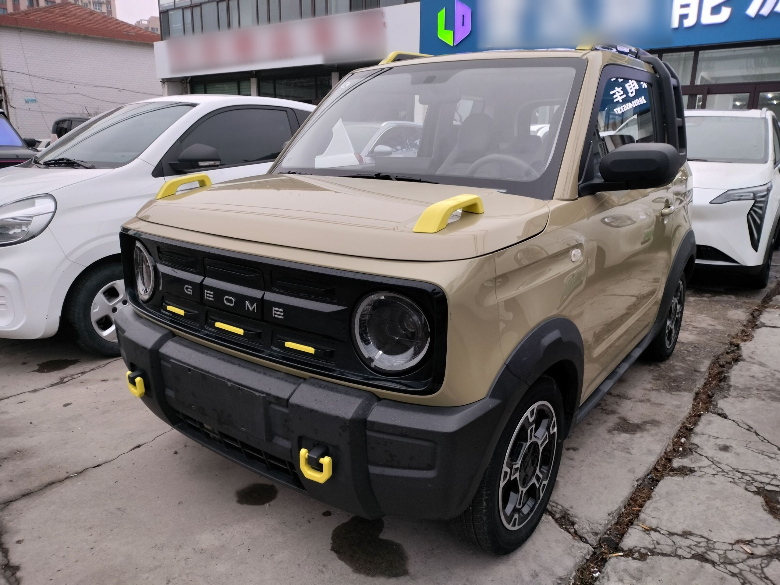 تحت مقدمة السيارة