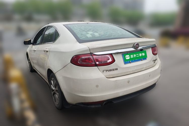 Used Fiat Viaggio 2015 1.4T Automatic Enjoyment Edition Rear Left 45 Deg