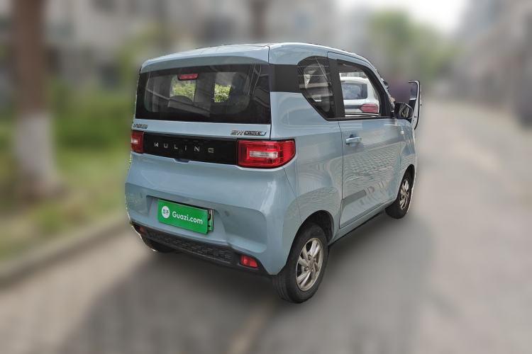 Used Wuling Hongguang MINIEV 2021 Macaron Fashion Model Lithium Iron Phosphate Rear Right 45 Deg