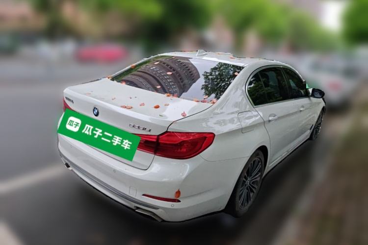 Used BMW 5 Series 2019 525Li Luxury Package Rear Right 45 Deg